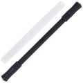 Student rotating pen 22cm polypropylene finger training pen with storage tube in black