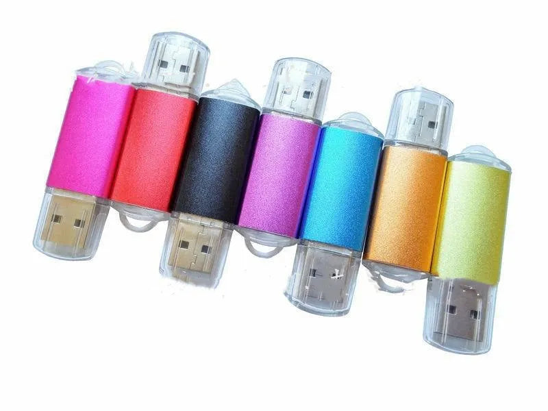 Software encryption USB dongle with metal shell in multiple colours including black, blue, and red.