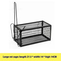 Automatic humane live-catch mouse trap in metal and plastic, shown in small, medium, and large sizes.