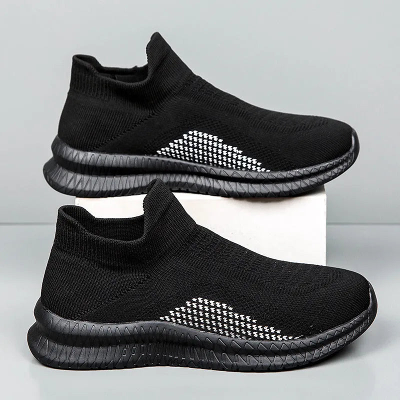Popcorn Flyknit casual sneaker in fabric with viscose sole, low-top design with round toe