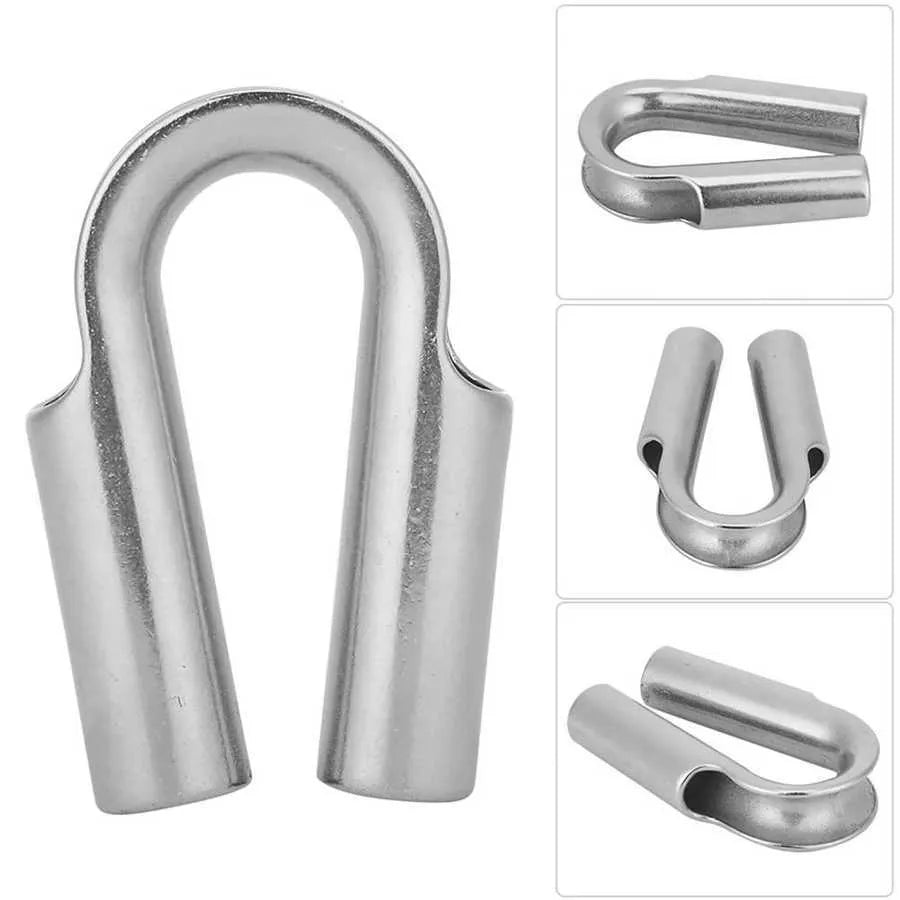 Stainless steel tubular chicken heart ring round sleeve ring in multiple tube specifications
