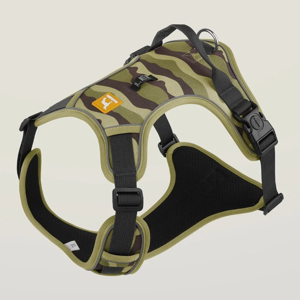 Reflective dog chest and back walking rope with Oxford cloth material in multiple colours