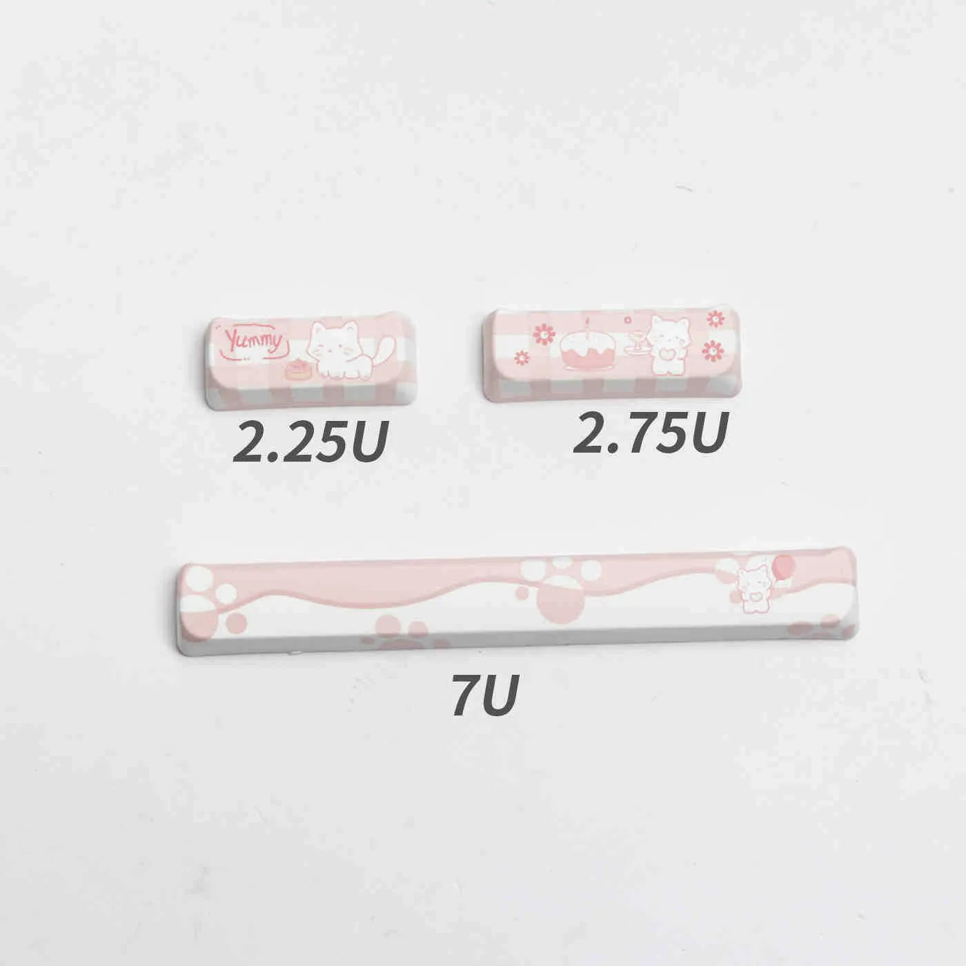 Full set of PBT sublimation keycaps for mechanical keyboard replacement with over 98 individual keys