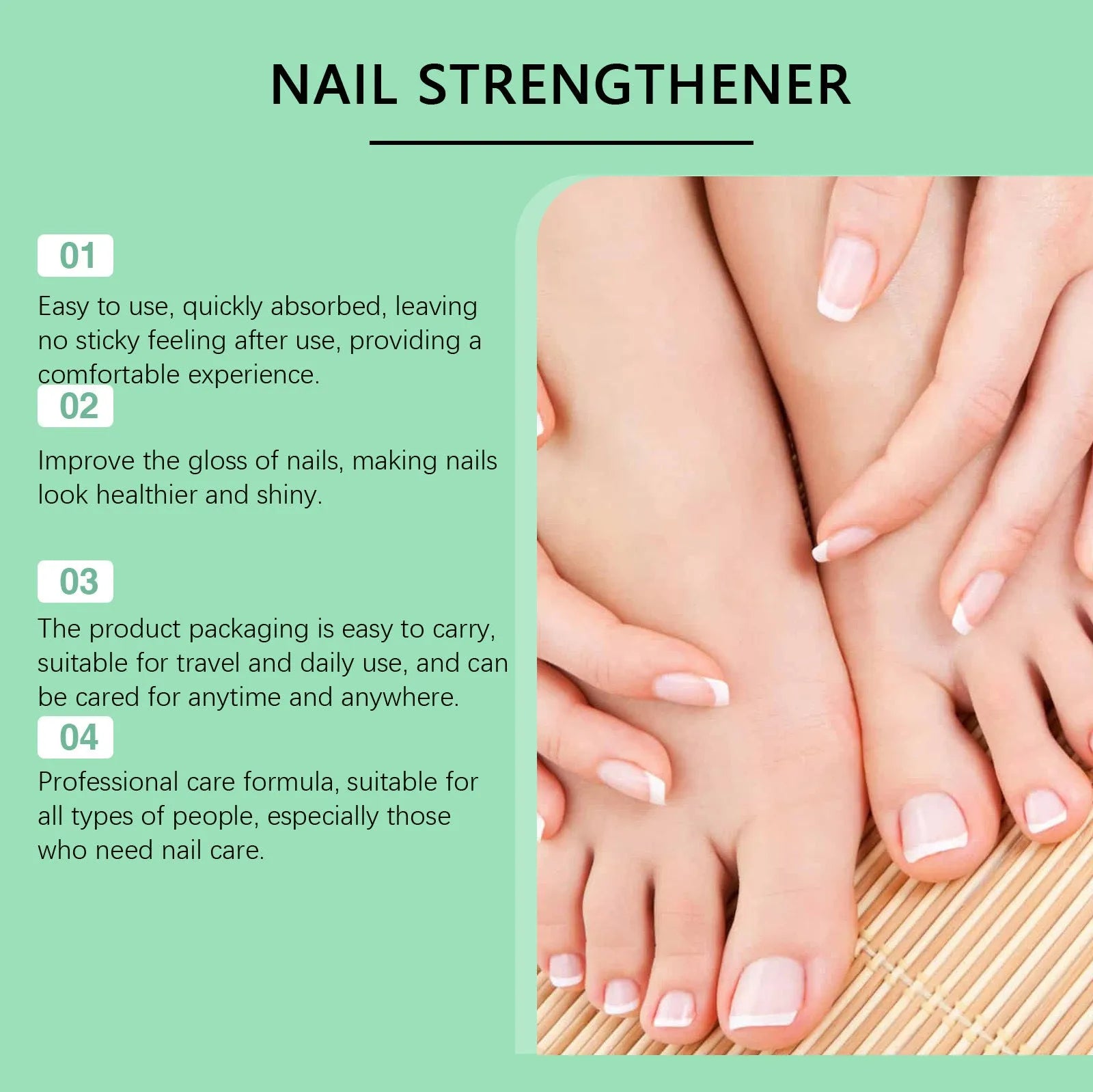 30ml bottle of nail nursing solution for gentle cleaning and cuticle treatment
