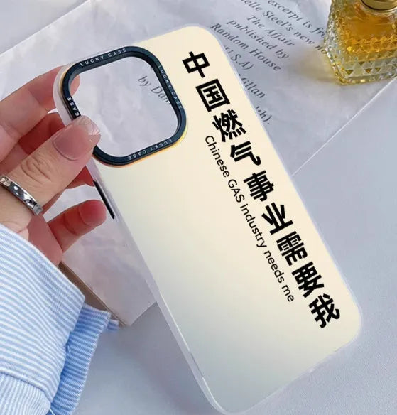 Custom acrylic couple phone case for iPhone with silicone rubber construction