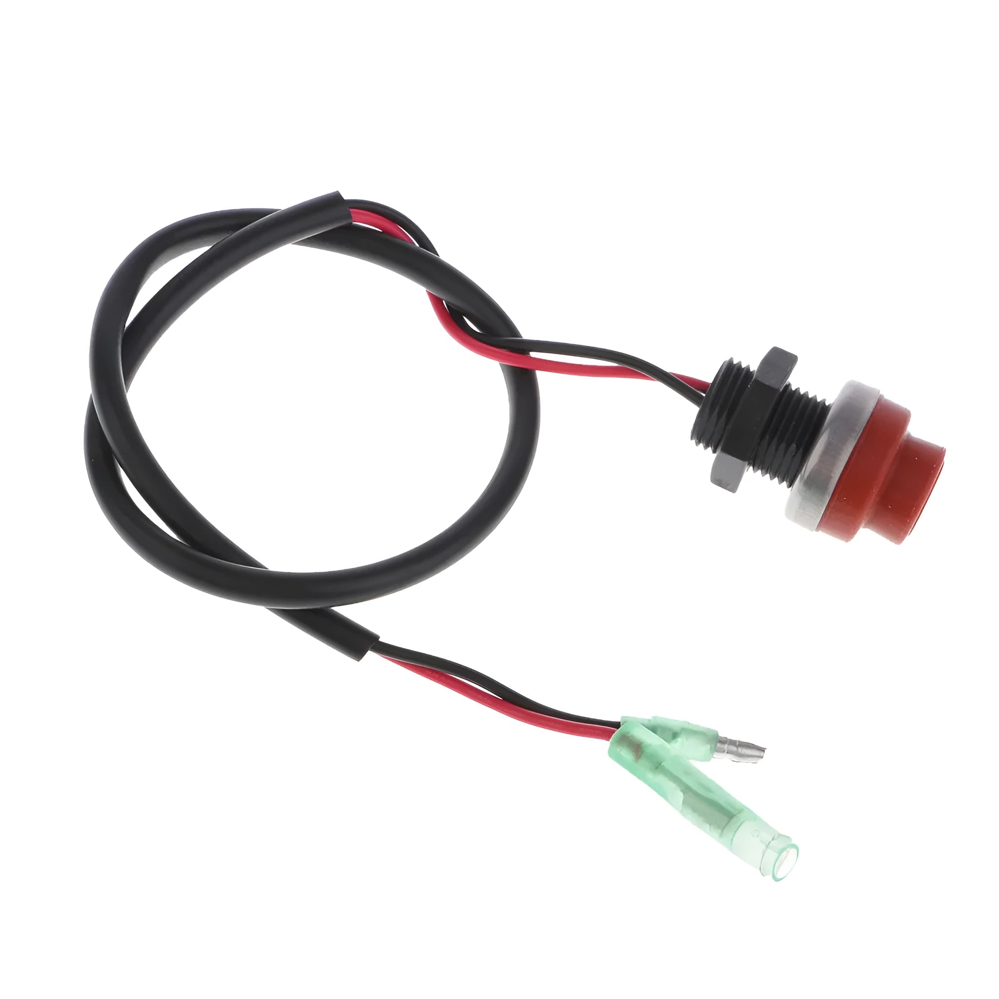 Yamaha outboard motor engine kill switch with attached safety lanyard rope