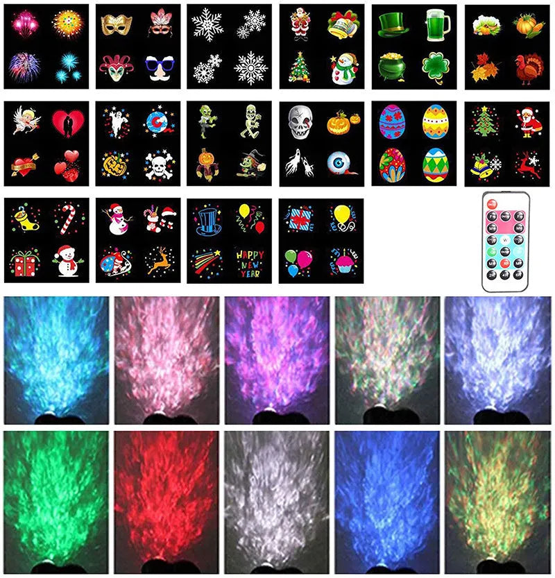 Outdoor double tube animated watermark LED soft light with waterproof casing.