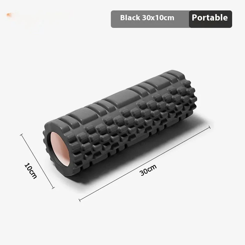 A solid-colour EVA foam roller for fitness and muscle massage, shown in one of the available sizes.