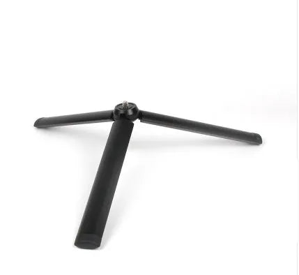 Black aluminium mobile phone tripod with PTZ stabiliser head for iPhone