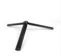 Black aluminium mobile phone tripod with PTZ stabiliser head for iPhone