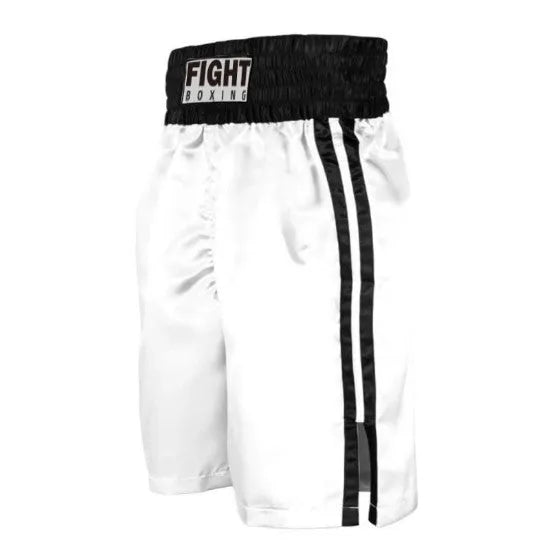 Boxing shorts in multiple colour combinations with contrasting waistband designs for martial arts training