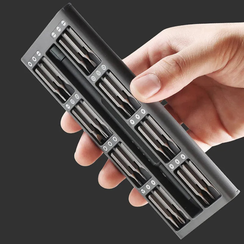 49-in-one precision magnetic screwdriver set for mobile phone disassembly with nickel aluminium bronze construction