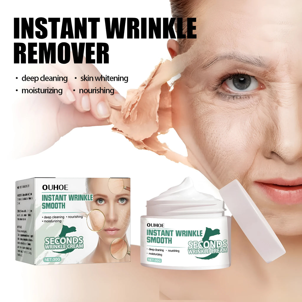 30g anti-wrinkle face cream jar for hydrating facial treatment