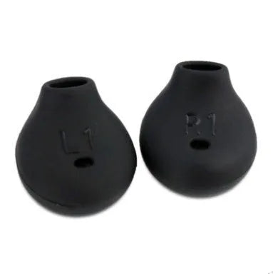 Black silicone earphone sleeve case for Samsung S6 Edge models G9200 G9250 G920A