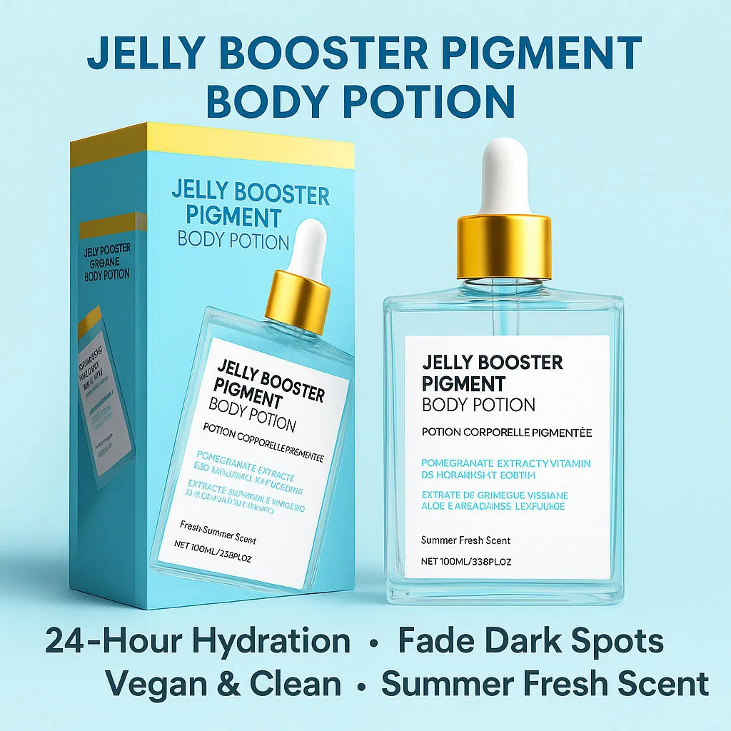 JELLY Brightening Body Jelly Booster 100ml pigment body potion in packaging