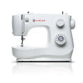 M2405 portable sewing machine with accessories on tabletop