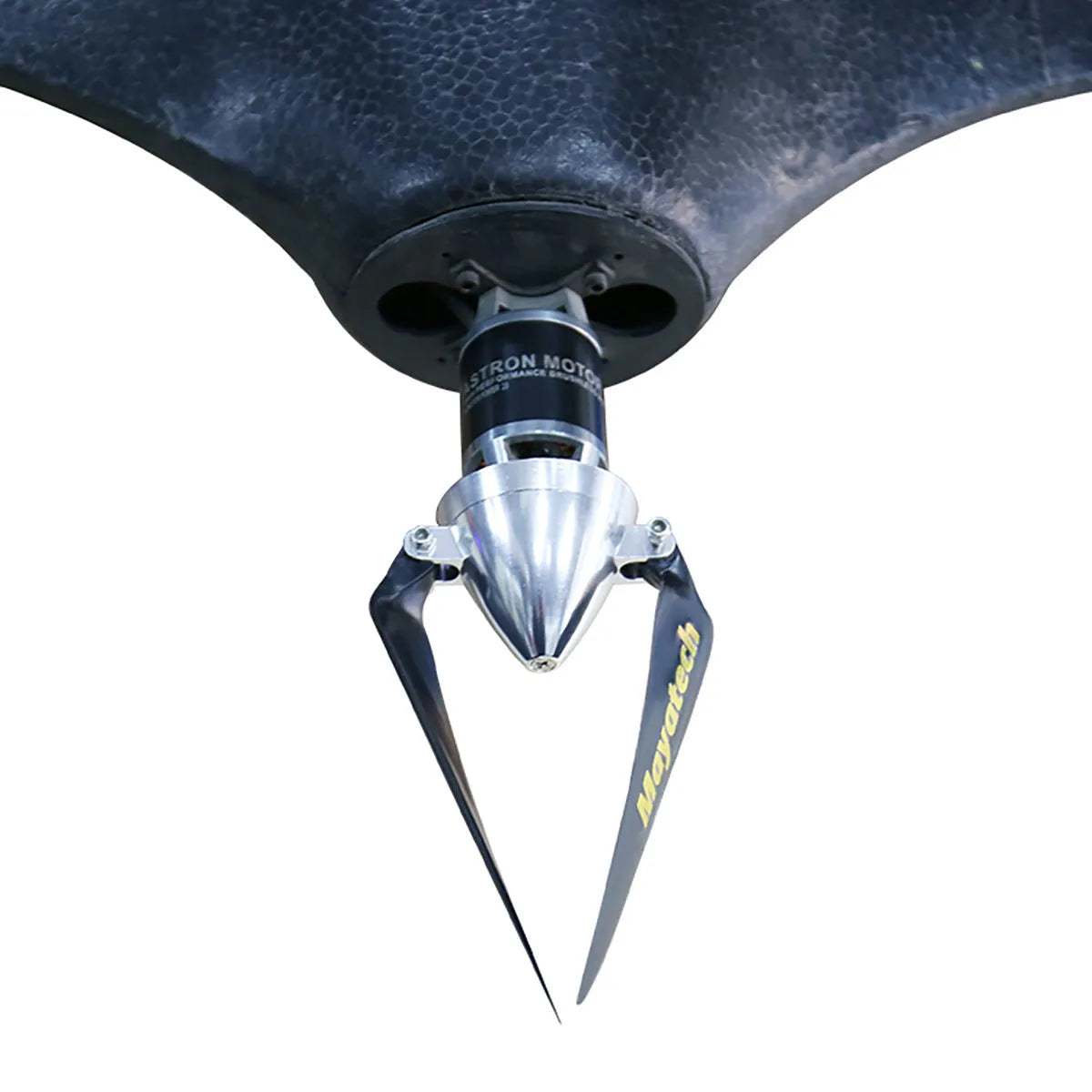 Black folding paddle with quick-disassembly fittings showing 12x6.5cm blade size
