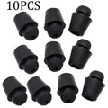 10-piece set of rubber automobile buckles for shock absorption and trim installation