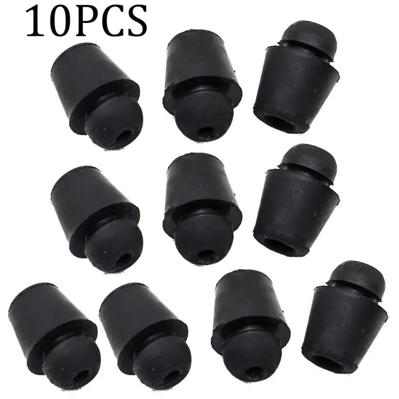 10-piece set of rubber automobile buckles for shock absorption and trim installation