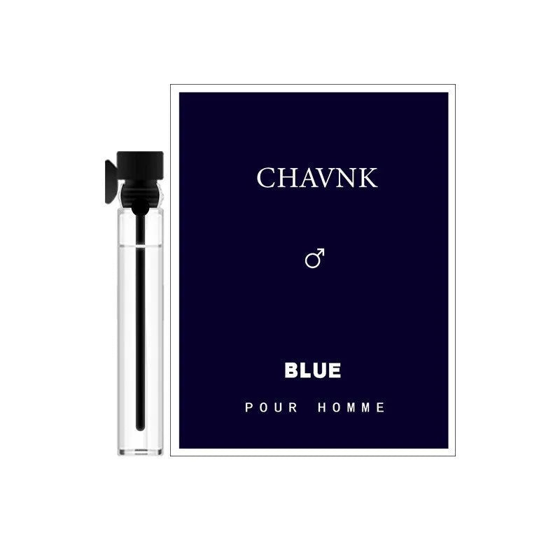 Men's perfume in black bottle with woody citrus fragrance notes of sandalwood and cedar