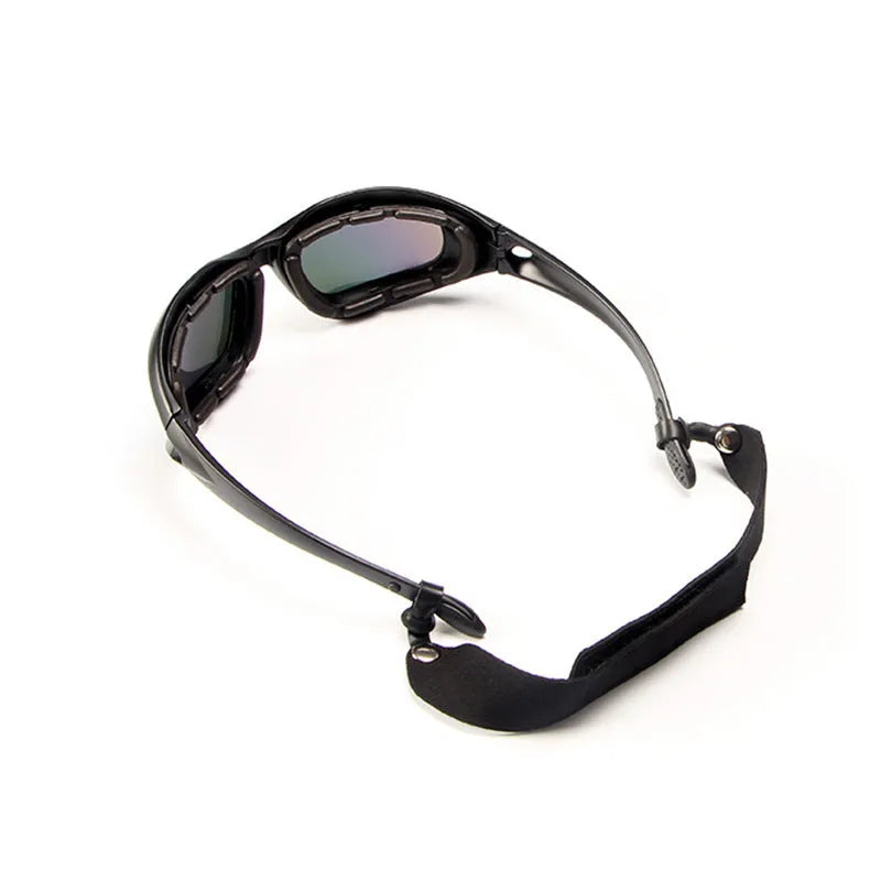 Tactical sports sunglasses with polarized lenses for cycling and outdoor activities