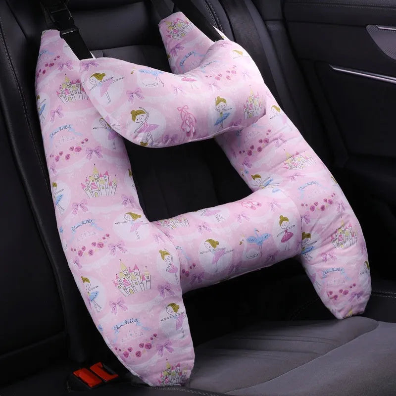 55x70cm car headrest pillow with pearl cotton filling in various pattern options