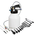 Pneumatic automatic transmission oil changer unit with 220W motor and oil filler tank
