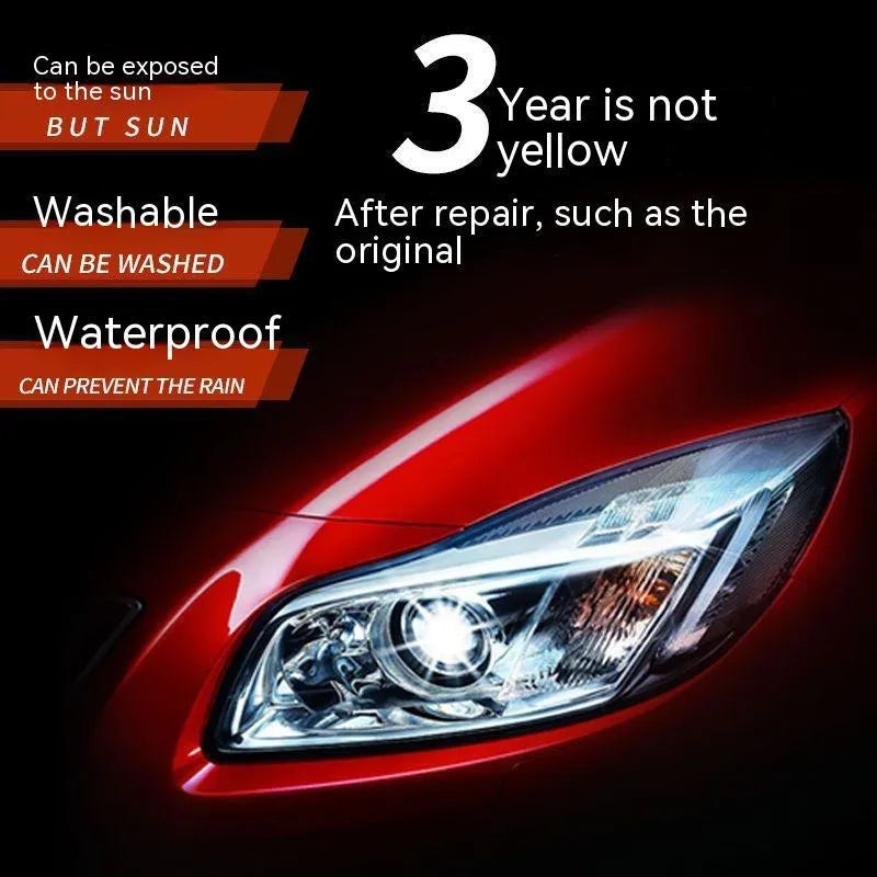 100 ml bottle of car headlight renovation and repairing liquid for plastic lenses