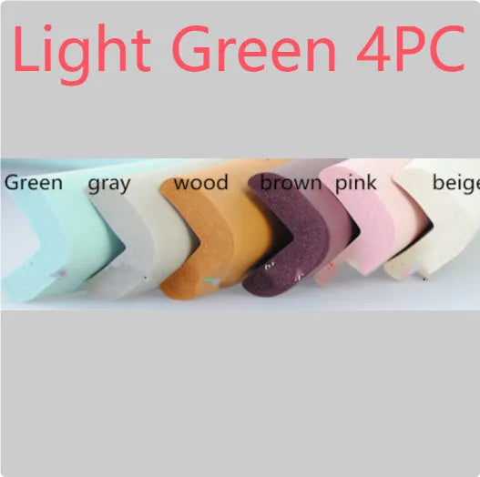 Anti-collision corner protector strip for baby safety, 2m length, 8cm width, colour beige