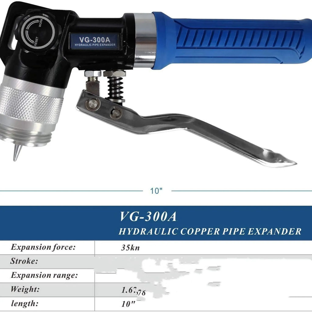 VG-300 hydraulic tube expander tool for refrigeration maintenance made from alloy steel