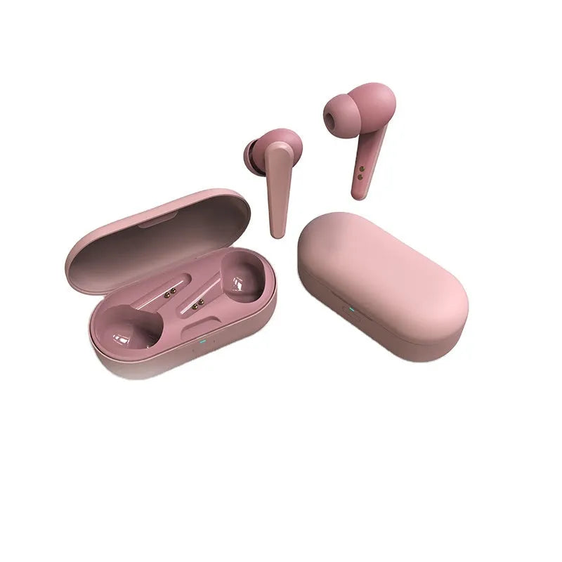 Black over-ear ANC active noise cancellation Bluetooth headphones on a white background.