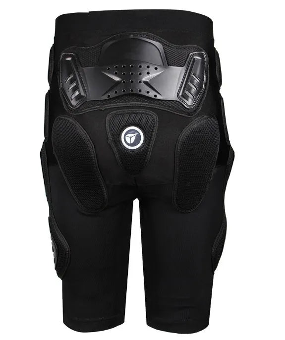 Ski racing shatter-resistant diaper pants protective gear for skating snow sports running cycling motorcycle riding black EVA foam padding
