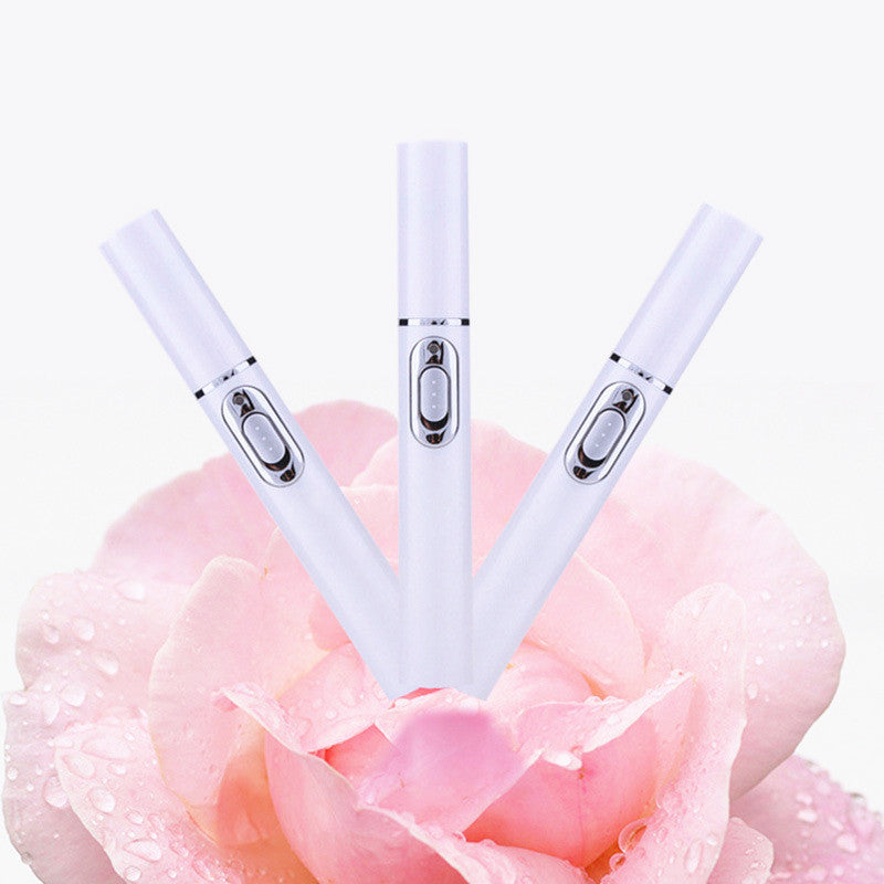 Professional Blue Light Therapy Beauty Pen - 3-in-1 Acne, Scar & Dark Circle Treatment with 42°C Thermal Care & BIO Micro-current