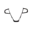 Carbon fibre pattern button frame decoration for BMW steering wheel