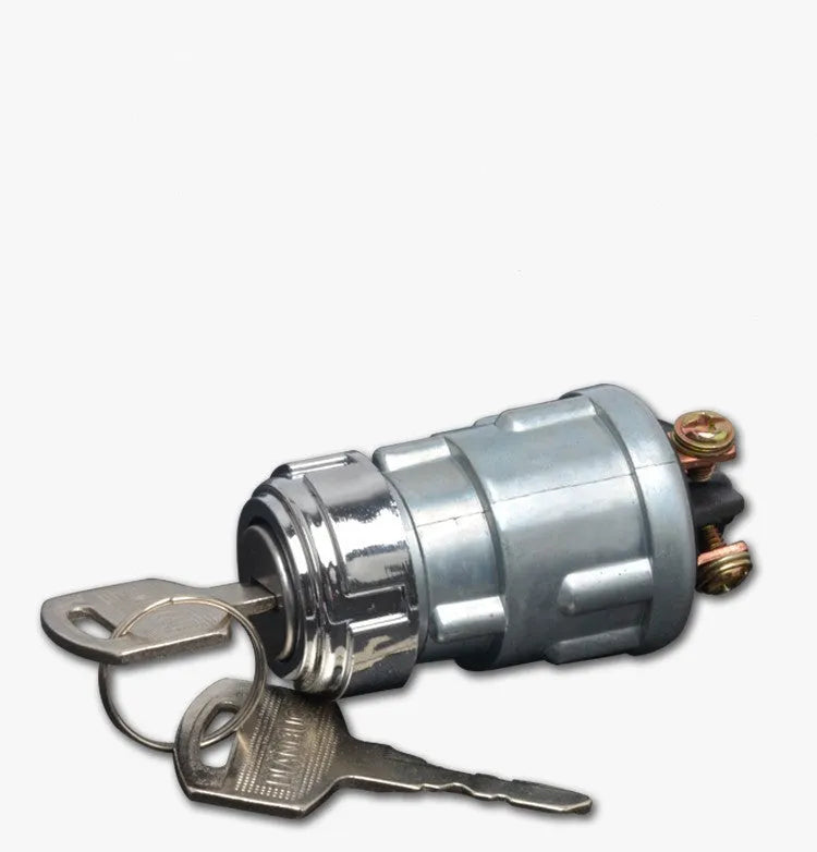 Copper automotive ignition switch with key for trucks and forklifts