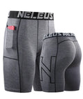 Men's stretch fit milk silk polyester sports shorts for running and fitness in multiple colours.
