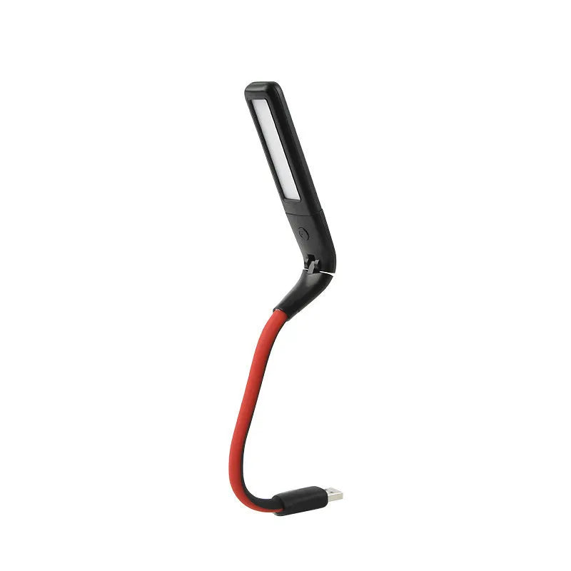 Smart gesture sensing USB night light red black modern design 222x27x23mm three-colour LED ambient fill light