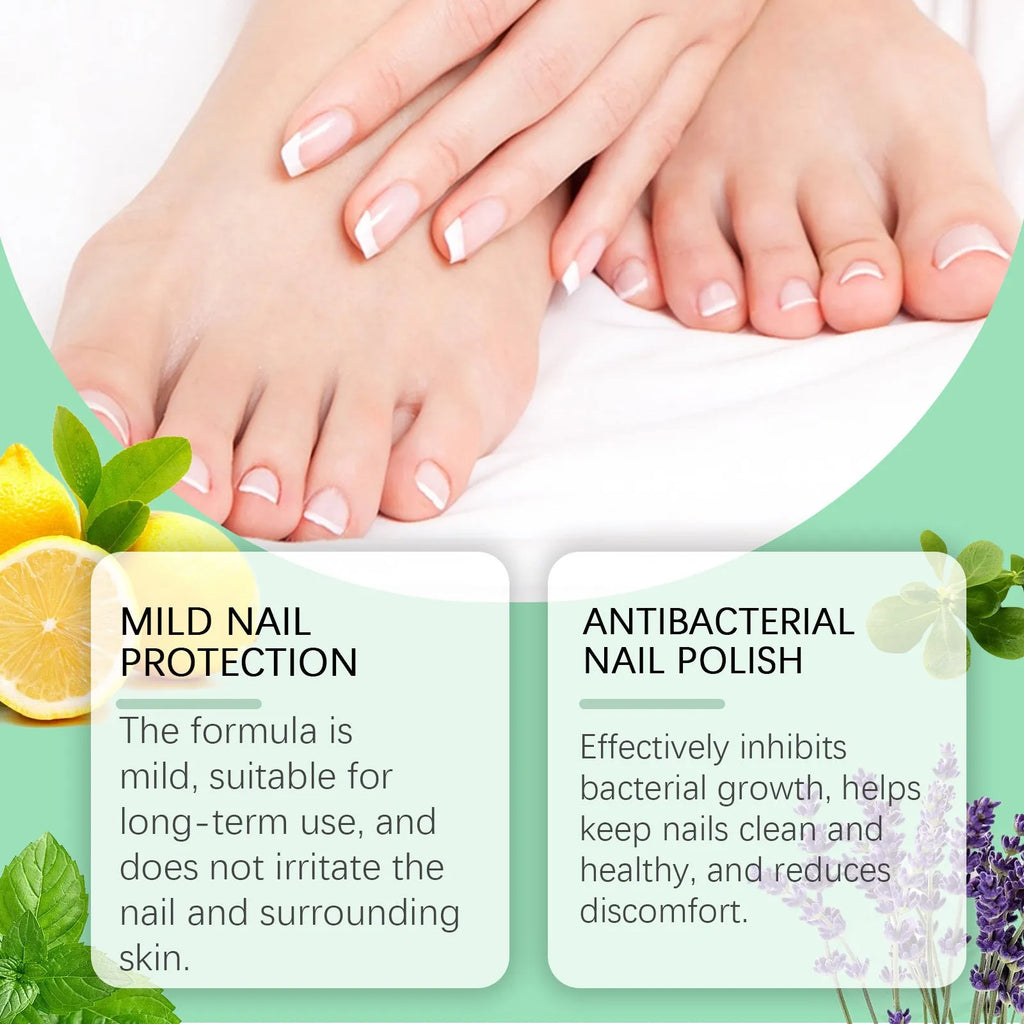 30ml bottle of nail nursing solution for gentle cleaning and cuticle treatment