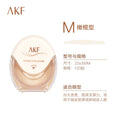 Double eyelid stickers showing invisible lace design in three shapes: Crescent S, Crescent M and Olive M