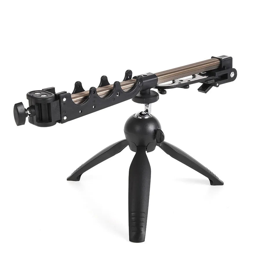 Aluminium ice fishing triangle rod holder bracket for small rod support