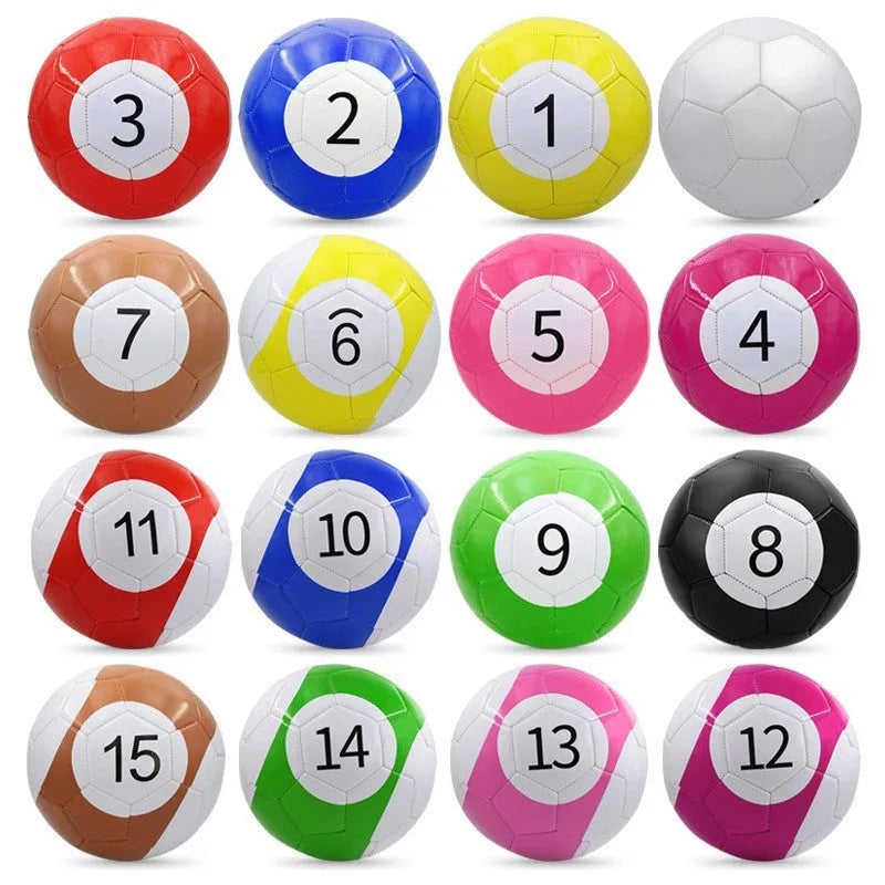 PVC No 4 training football with machine-seam construction for 5-7 player systems