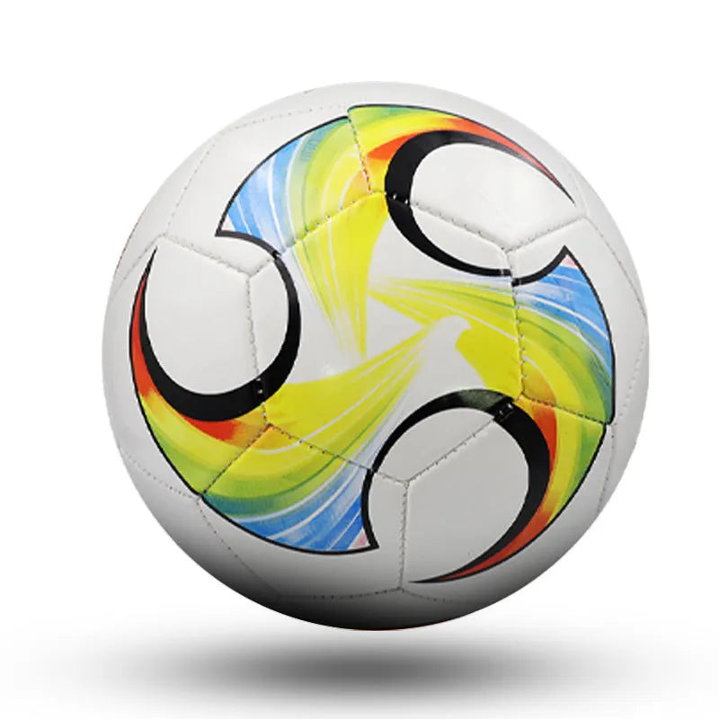 PVC No 4 training football with machine-seam construction for 5-7 player systems