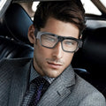 Black smart Bluetooth glasses with video camera for head-mounted recording