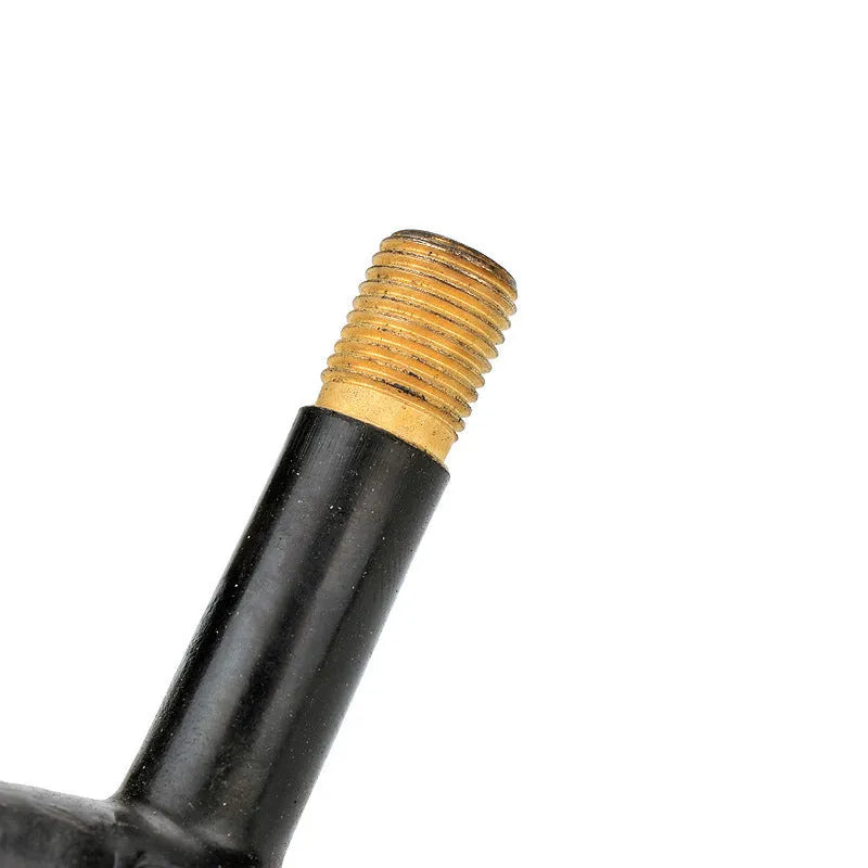 Aluminium mountain bike tyre valve dust cap in gold, red, silver, blue, and black colours.