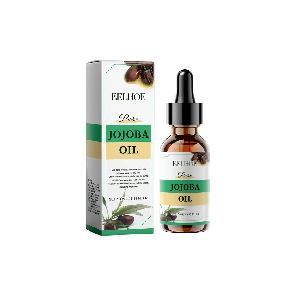 100ml organic jojoba oil bottle for facial moisturising and firming with orange extract and vitamin E