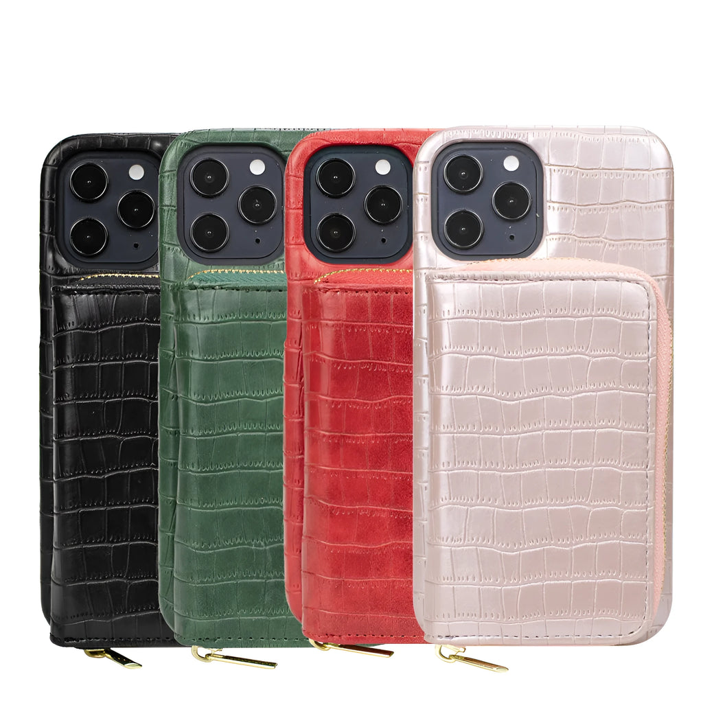 Two-in-one magnetic PU leather phone case for iPhone 14 available in black colour