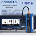 TS01 portable car tyre electric air pump with digital display and extended air pipe
