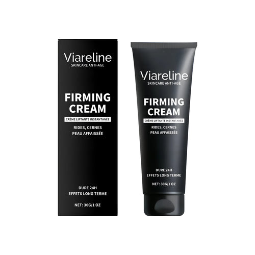 30g container of anti-wrinkle firming cream with hyaluronic acid and vitamin E