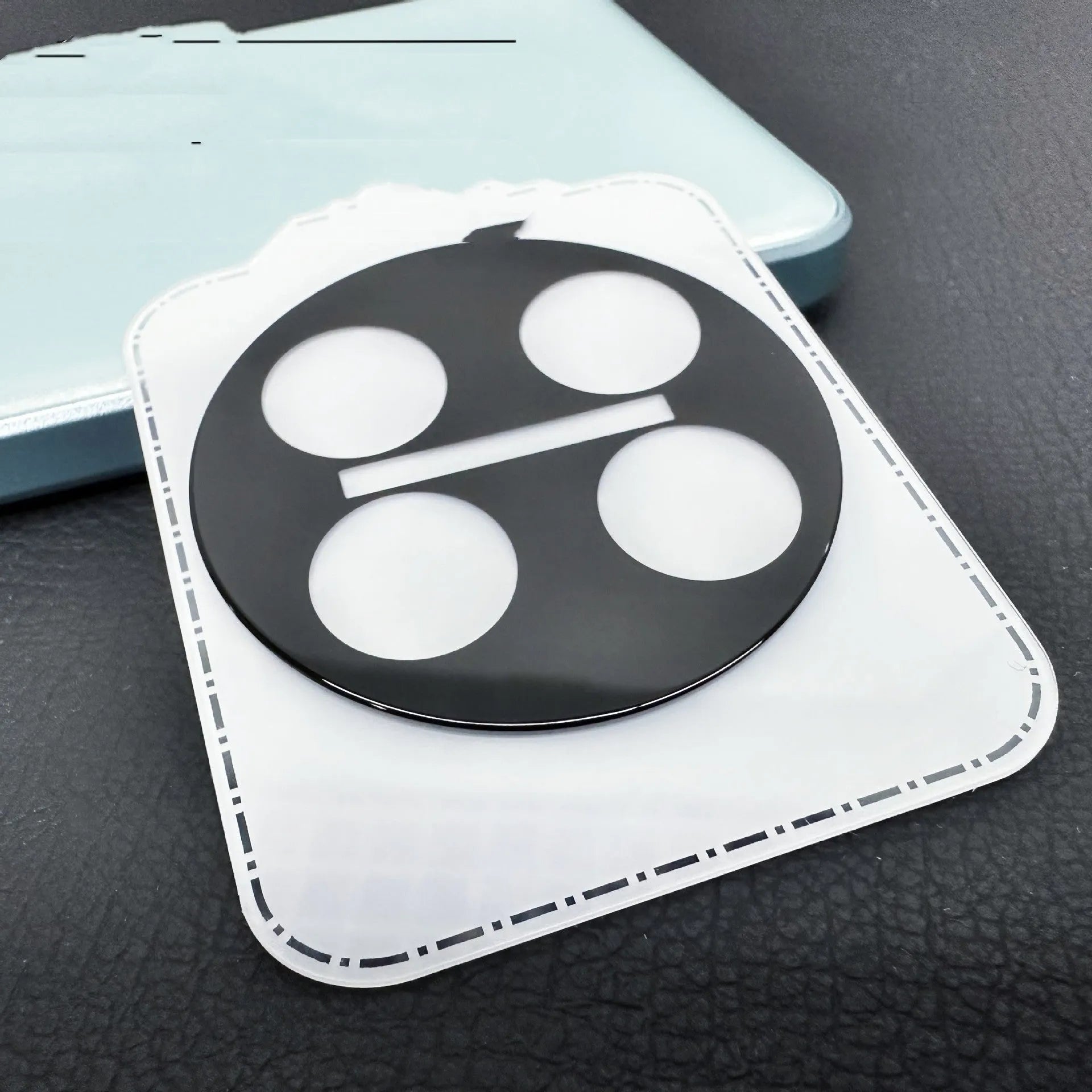 OnePlus tempered glass lens protector with black ring design for 12, Find N3, and 11 models.