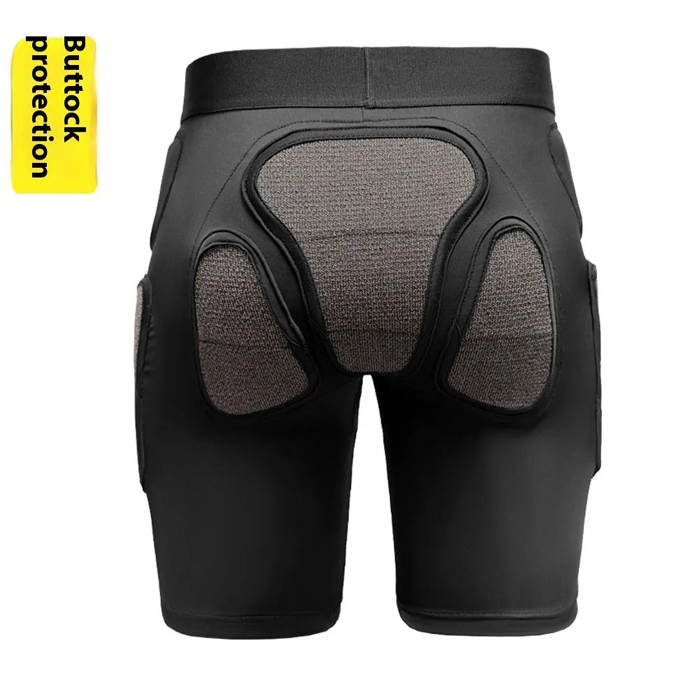 X-ray diffraction colour ski protective hip pads and knee pads for multi-sport inner wear.